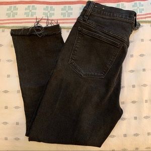 Madewell High Rise Slim Crop Boyjean